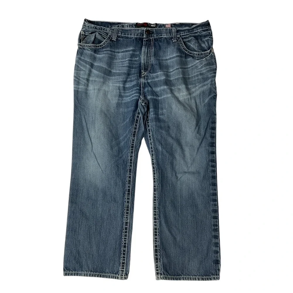 Ariat Men's FR‎ M4 Relaxed Ridgeline Boot Cut Jean Relaxed Fit Low Rise Sz 44/30